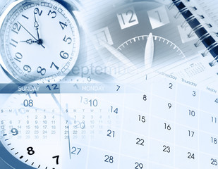 Time management clocks and calendars