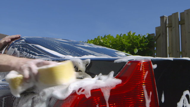 Care Care - Washing a car by hand