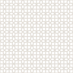 Abstract Decorative Geometric Gold & White Pattern