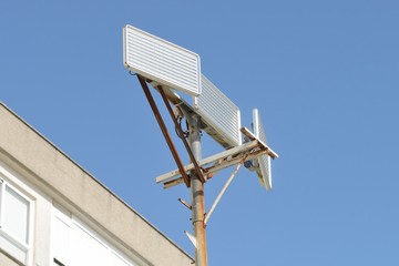 solar panels on the house