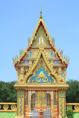 Fototapeta premium Thai temple art design