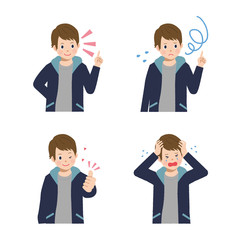 こども　男の子　パターン