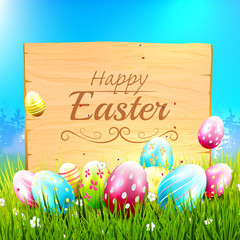 Easter greeting card