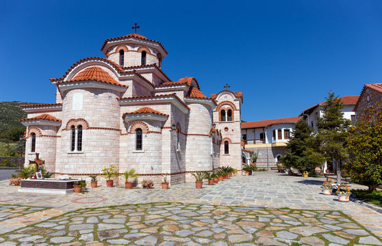 Fototapeta Lower Panagia Xenia monastery, Thessaly, Greece