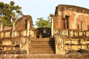 Buddha statue in Sri Lanka
