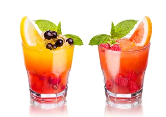 Crédence de cuisine en verre imprimé Cocktail Cocktails alcoolisés