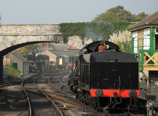 Obraz premium Swanage railway in Dorset