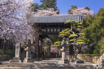 塩山の恵林寺