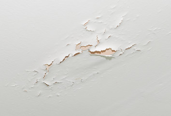 Obraz premium cracked paint on ceiling