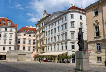 Fototapeta premium Österreich, Wien, Judenplatz