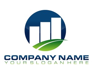 circle logo service vector