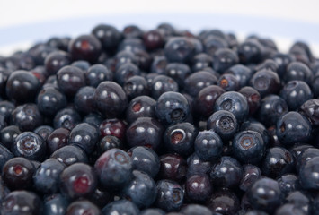 Blueberries background