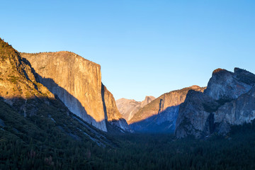 Fototapeta na wymiar Yosemite nation park, California, USA.