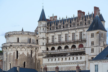Fototapeta na wymiar The Castle in Amboise