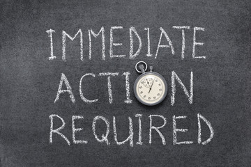 action required
