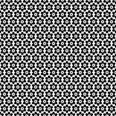 Nahtloses Retro-Muster Blumen Schwarz/Weiß © Jan Engel