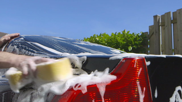 Care Care - Washing a car by hand