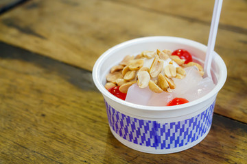 Coconut milk ice cream