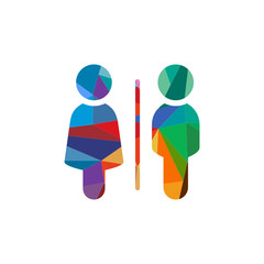 Fototapeta premium Geometric Icon