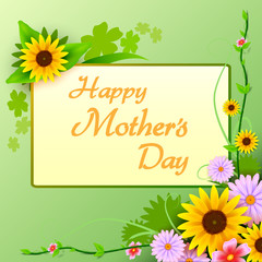 Happy Mother's Day celebration background