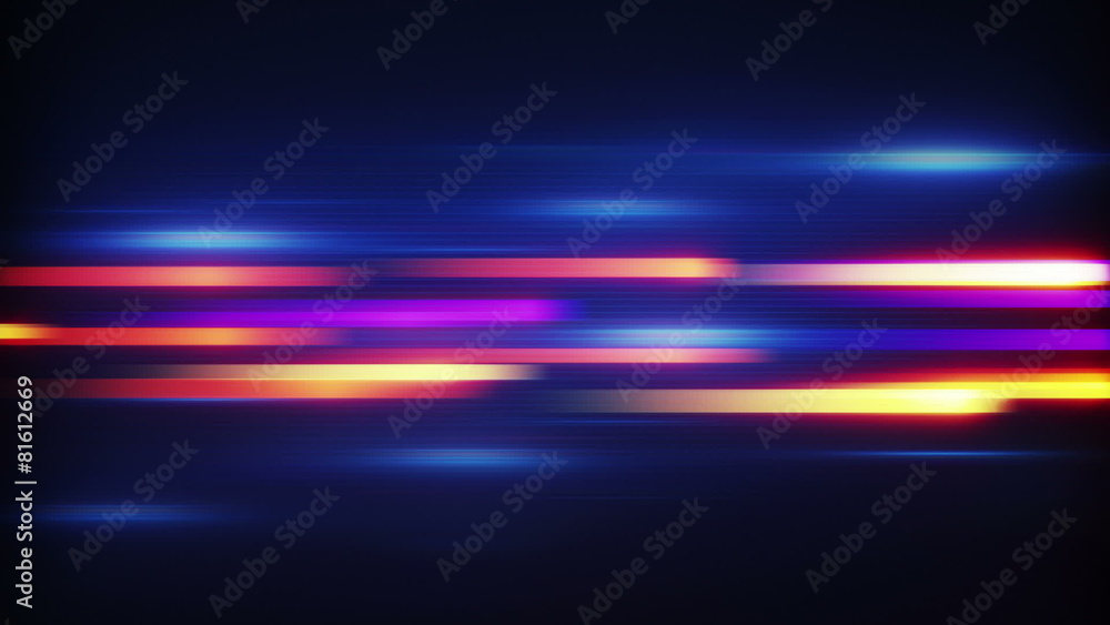 Poster moving stripes techno loopable background