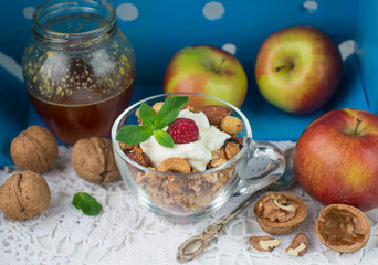 Muesli. Home made granola