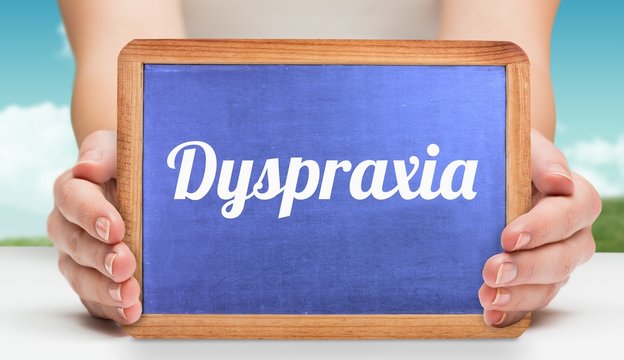 Dyspraxia against field and sky