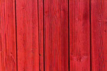 Red wooden plank background