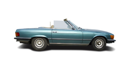 Classic cabrio car