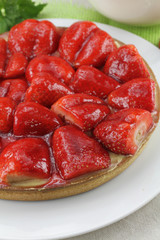 tarte aux fraises