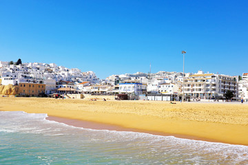 The village Albufeira in the Algarve Portugal © Nataraj