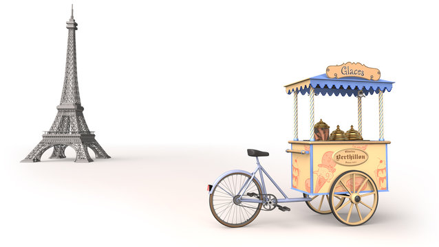 Chariot &agrave; glaces