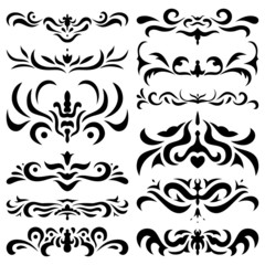 Calligraphic design elements