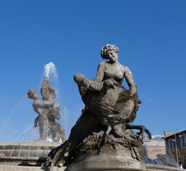 The Fountain of the Naiads on Piazza della Repubblica