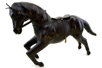 figure running horse