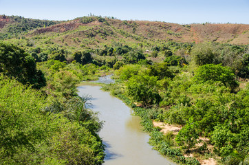 Fototapeta na wymiar Landscape in northern Madagascar