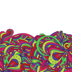 Abstract hand drawn background with place for text.