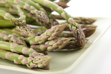 Fresh green Asparagus