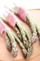 Fresh green Asparagus