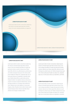 modello brochure