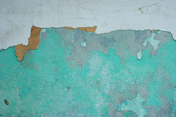 Peeling paint