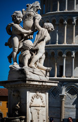 Naklejka premium Pisa. Italy. Spring. Travel.