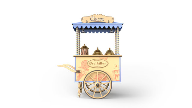 Chariot &agrave; glaces