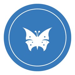 Papillon dans un panneau