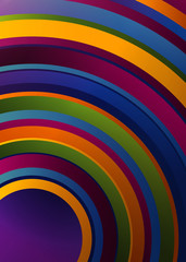 Abstract Colorful Background Template (Vector Art)