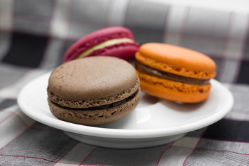 French macaroon.