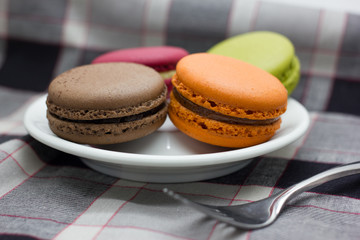 French macaroon.