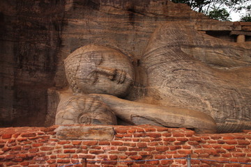 Buddha statue in Sri Lanka