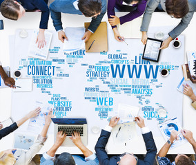 Www Networking Internet Technology Connection Concept