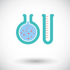 Chemisty flat icon